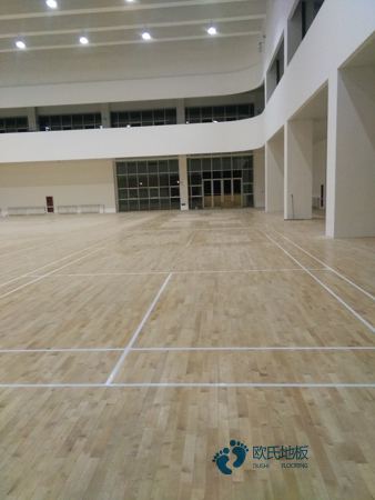 校園運(yùn)動(dòng)場館地板施工單位1